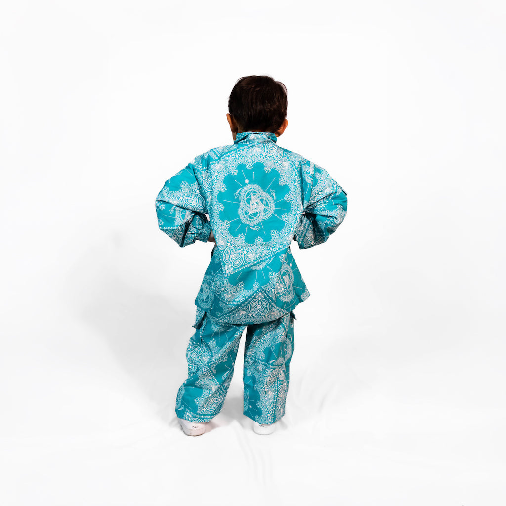 Kid's Bandana Print Tracksuit Set Unisex