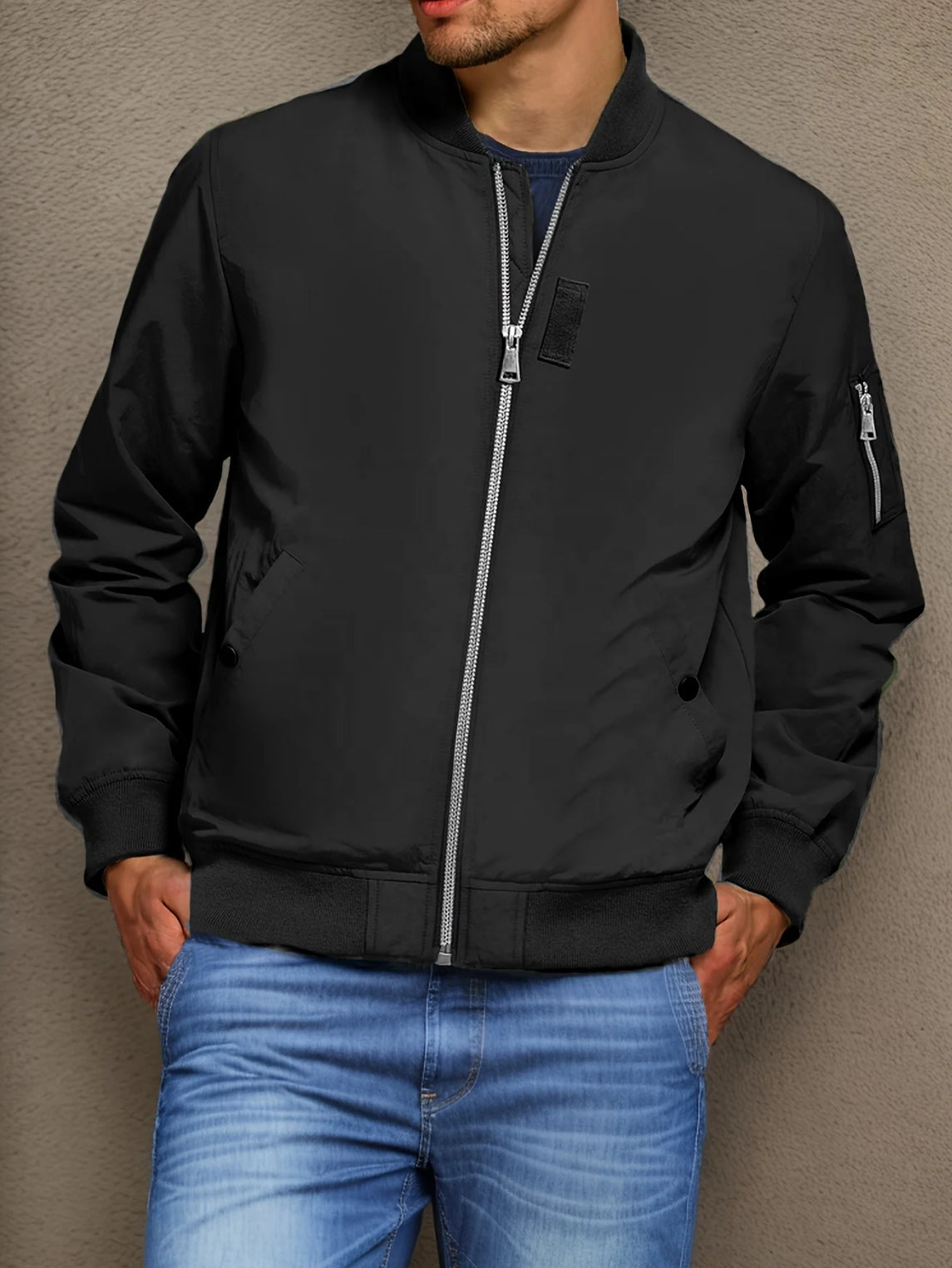 Bomber Jacket Mens Fit