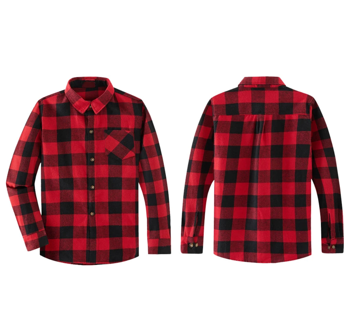 Kid's Classic Plaid Flannel