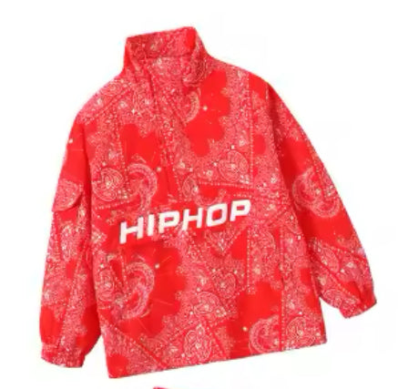 Kid's Bandana Print Tracksuit Set Unisex