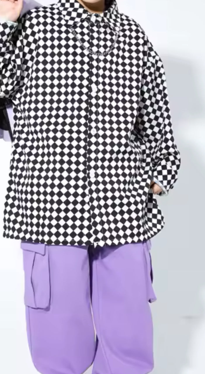 Purple Checkers