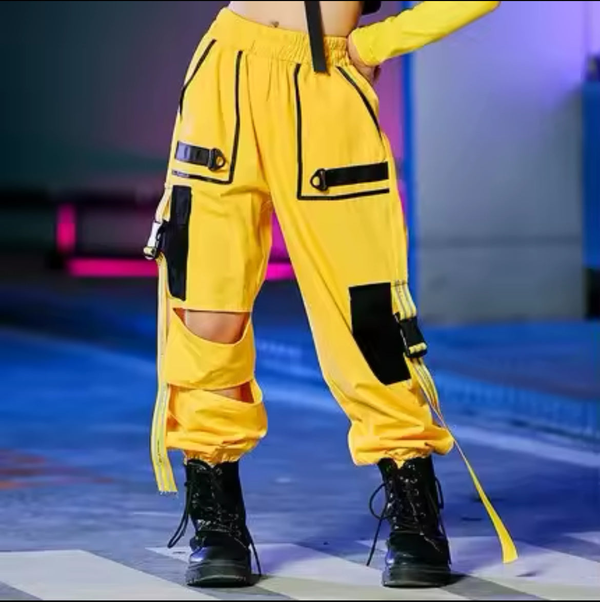 Lemon Squeeze Cargo Pants