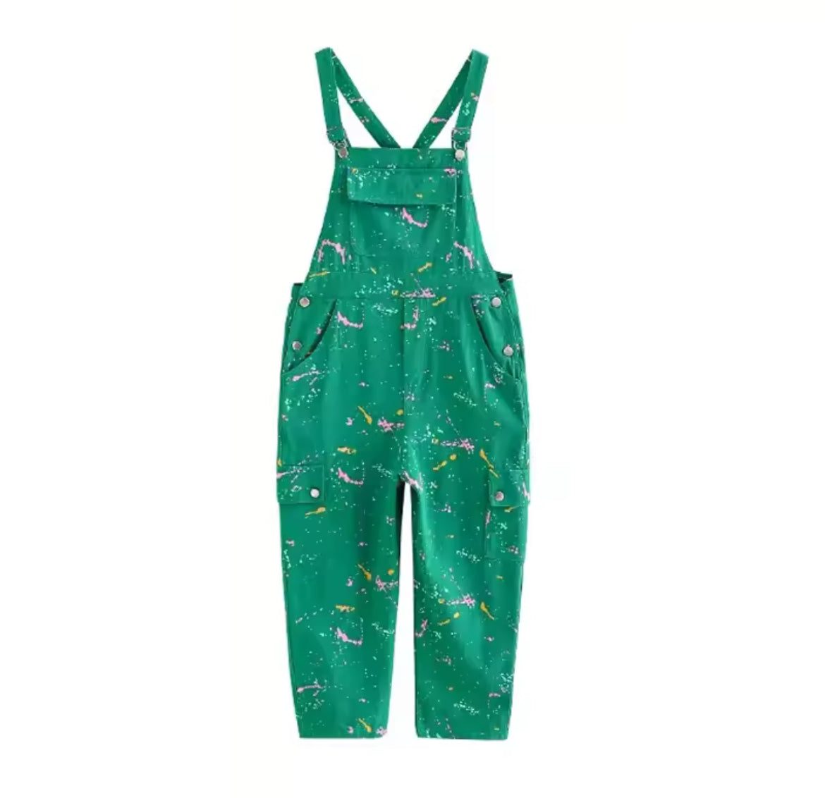 Paint Splatter Overalls