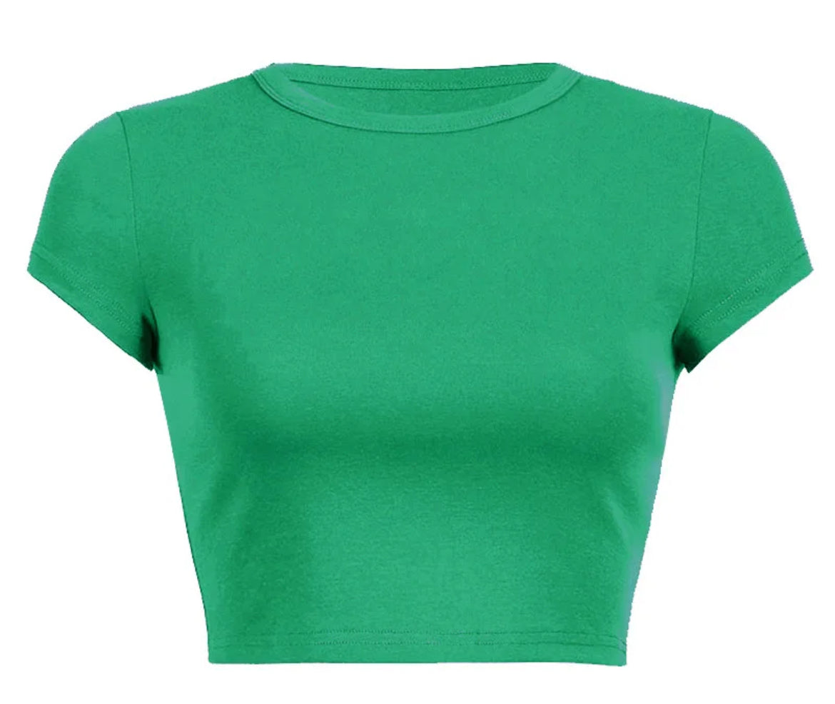 Fitted Crop T