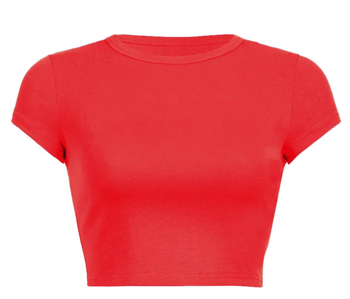 Fitted Crop T