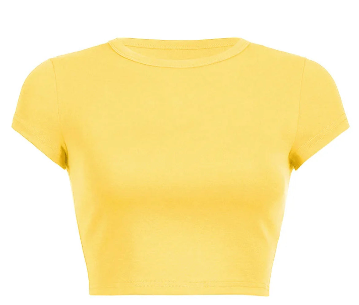 Fitted Crop T