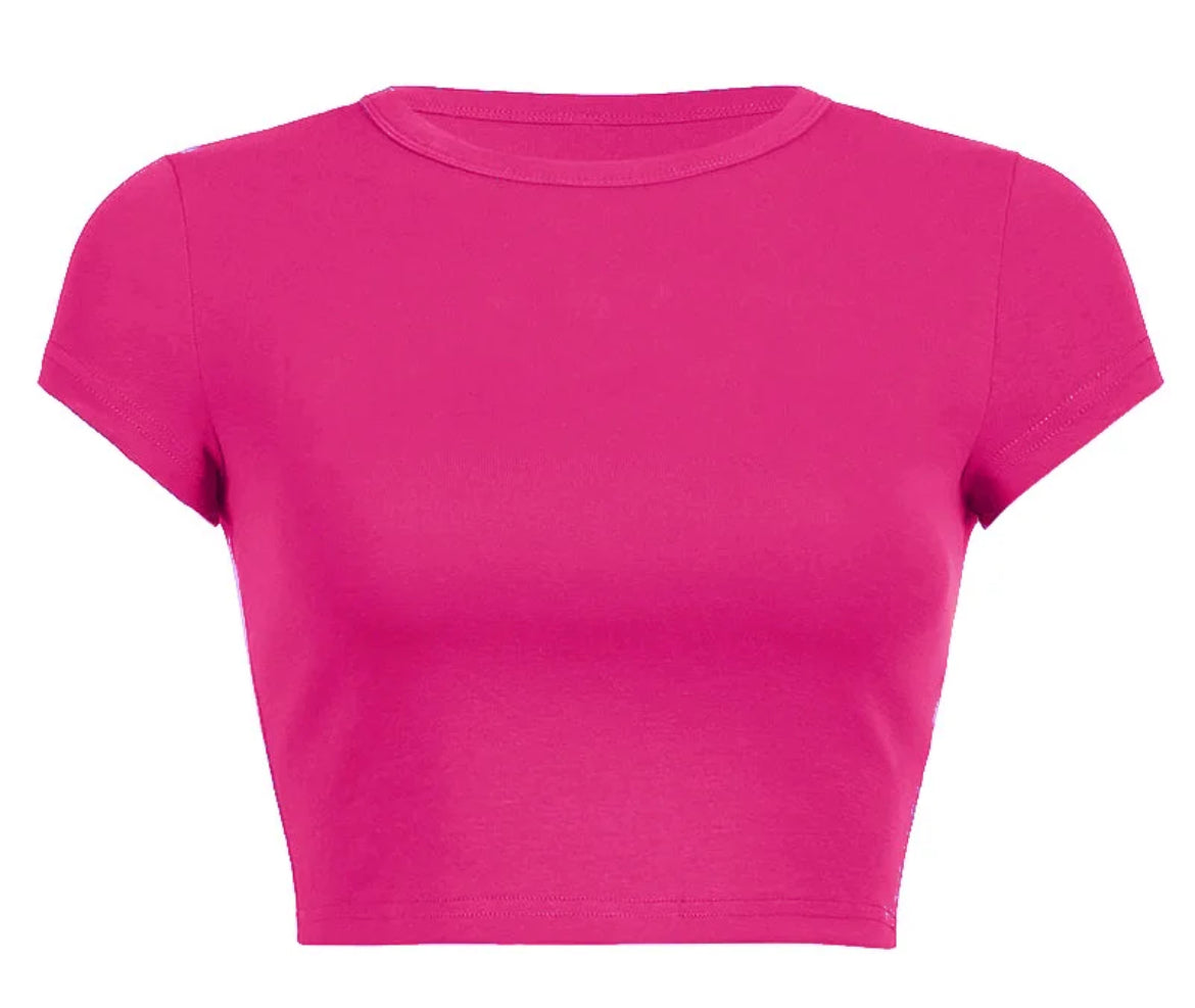 Fitted Crop T