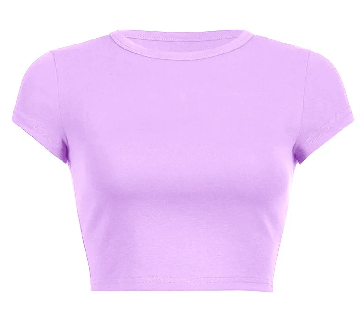 Fitted Crop T