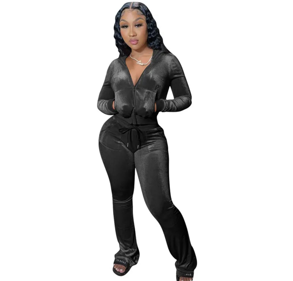 Is it JLO?! Track Suit