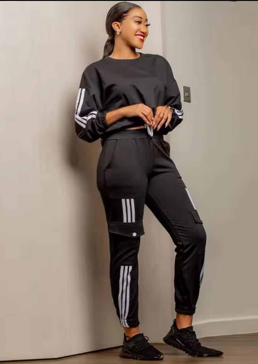 Striped Tracksuit