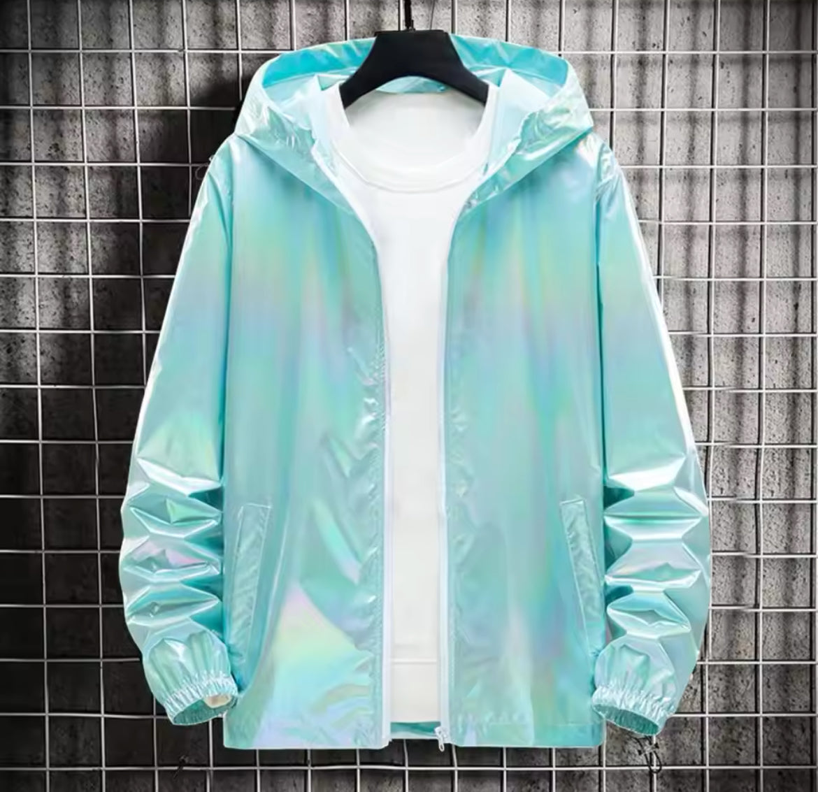 Metallic Windbreaker
