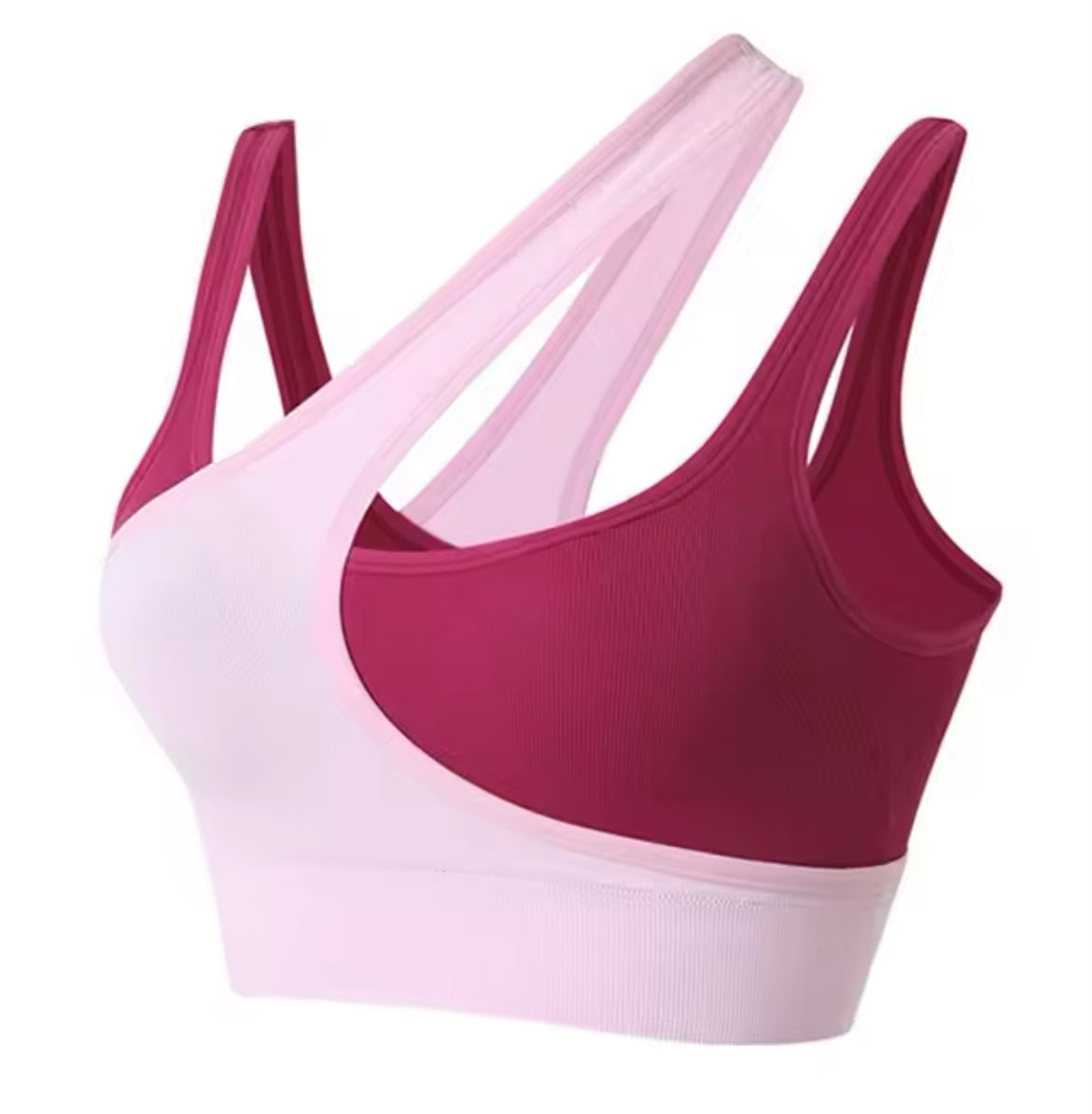 Color Block Sport Bra
