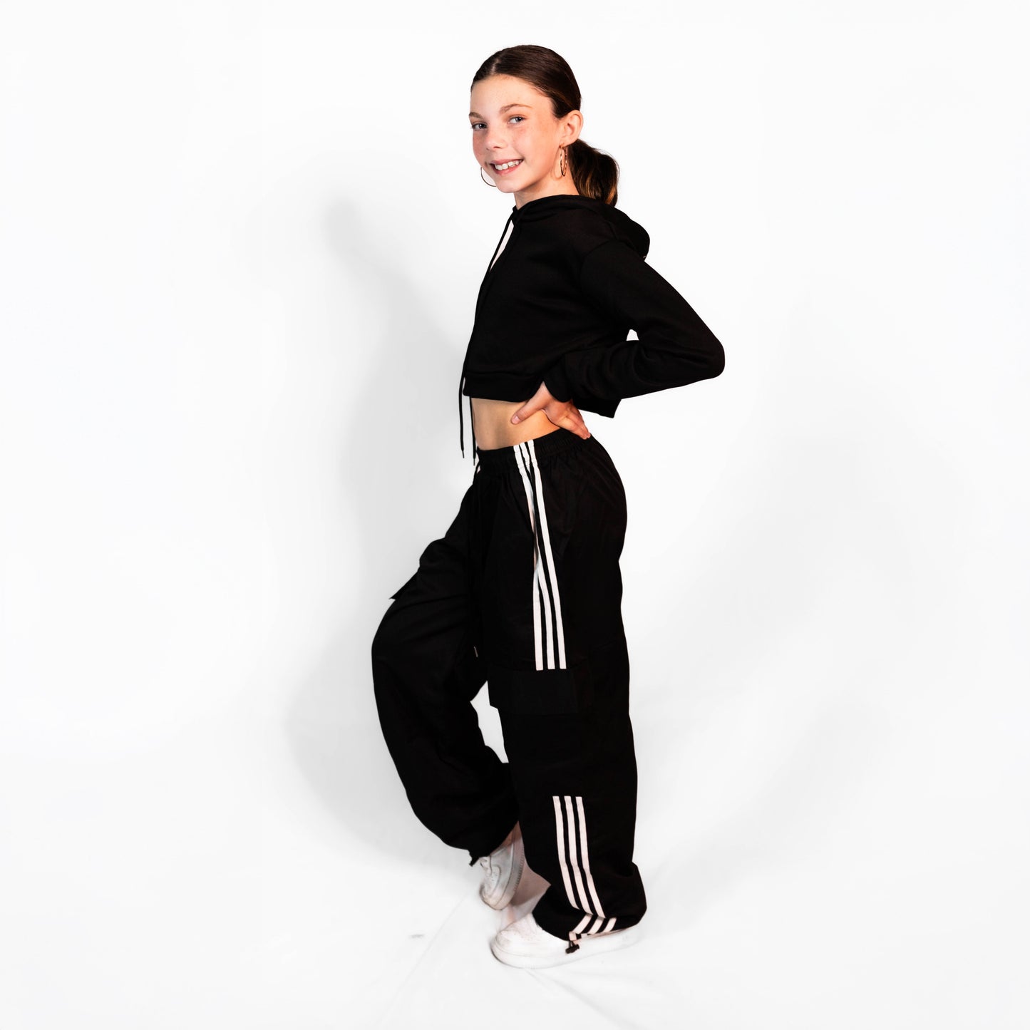 Striped Cargo Pants