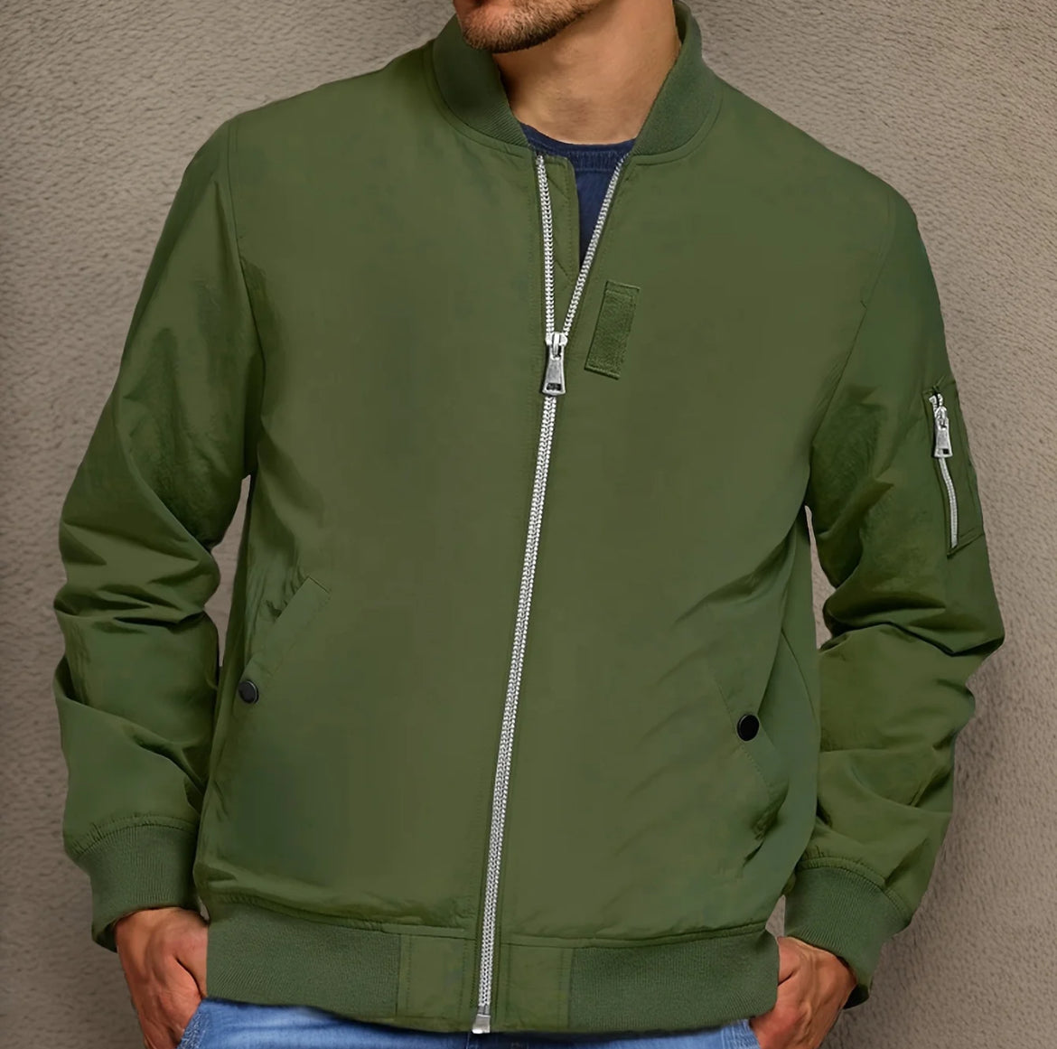 Bomber Jacket Mens Fit