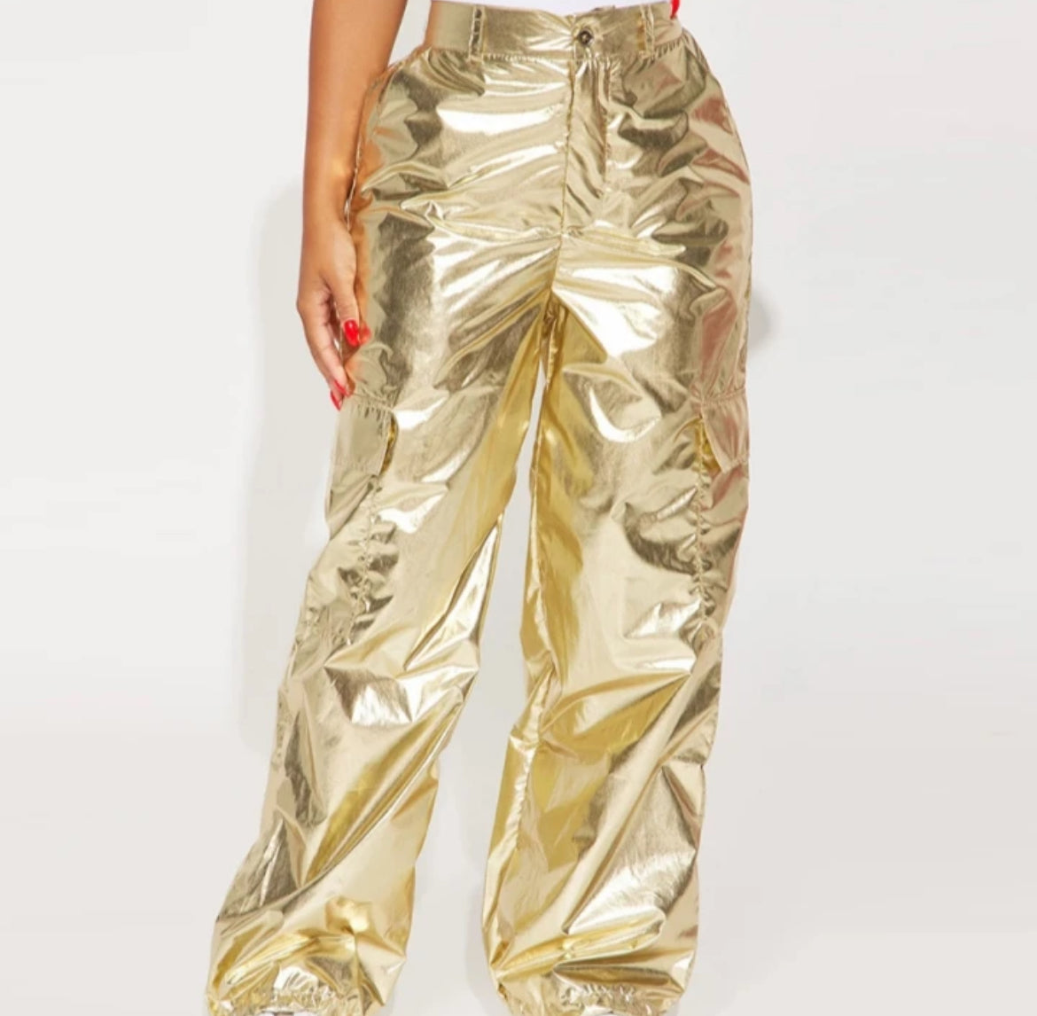 Metallic Joggers