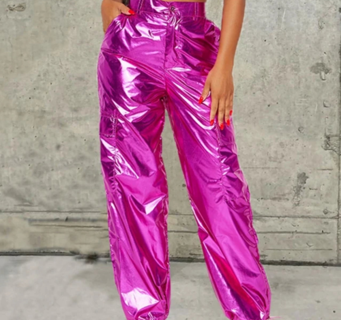 Metallic Joggers
