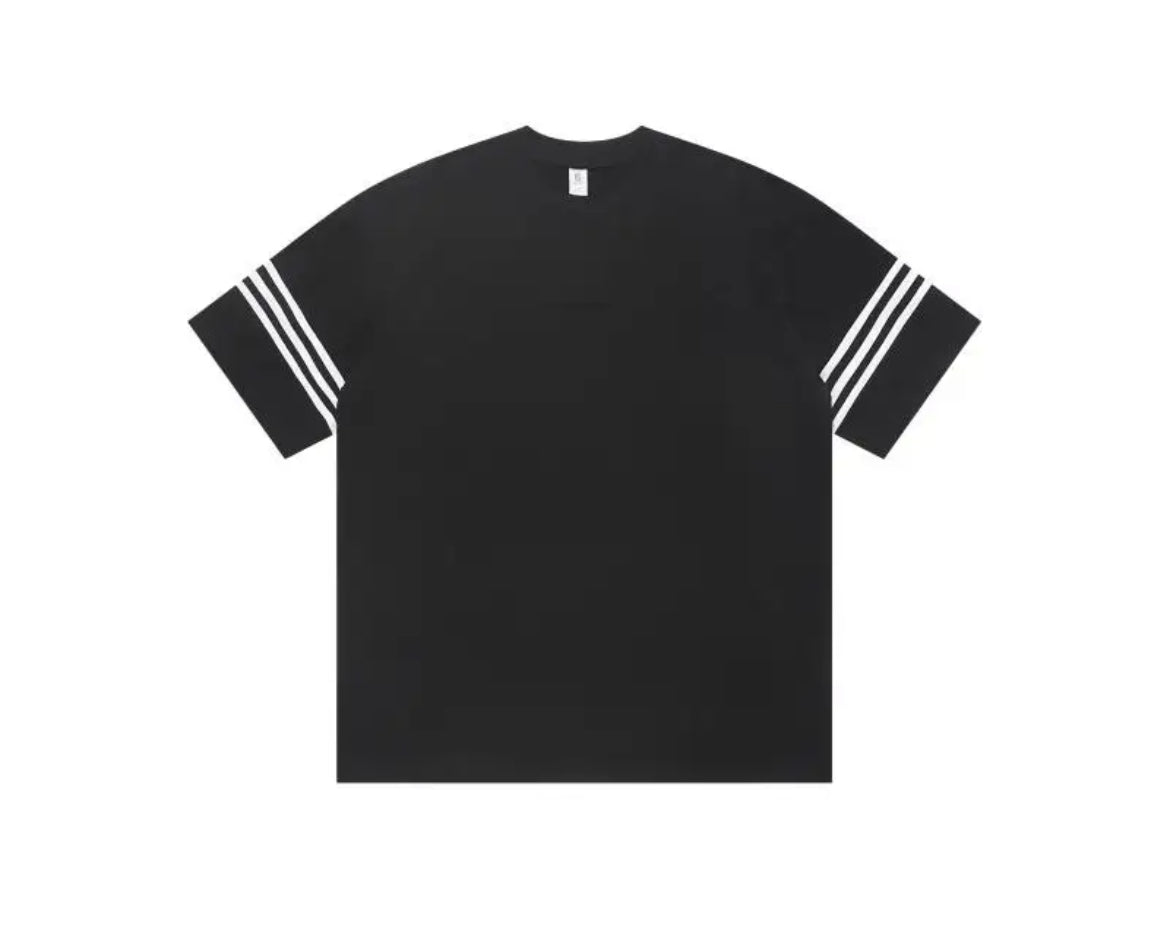 Striped Sleeve T Shirt