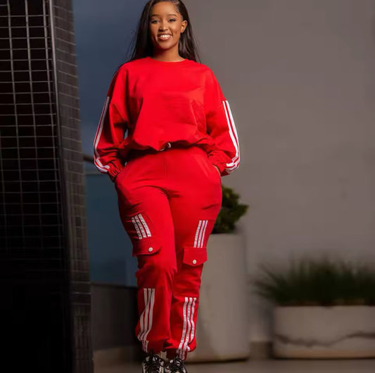 Striped Tracksuit