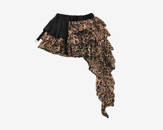 Cheetah Print Skirt
