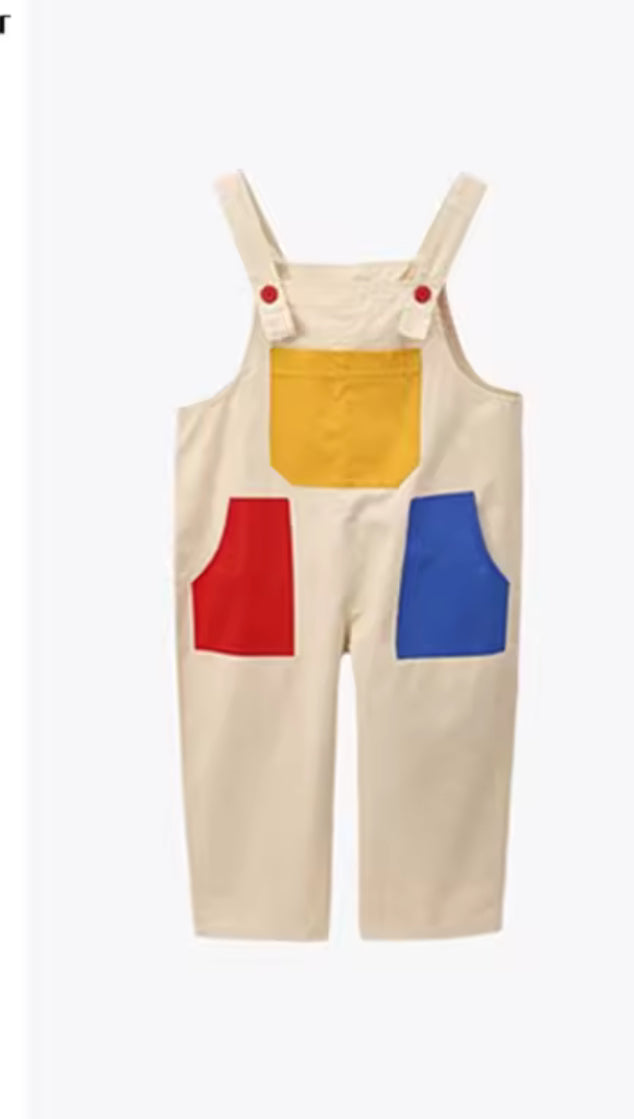 Primary Patch Overalls