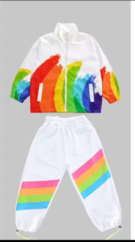Rainbow Track Suit